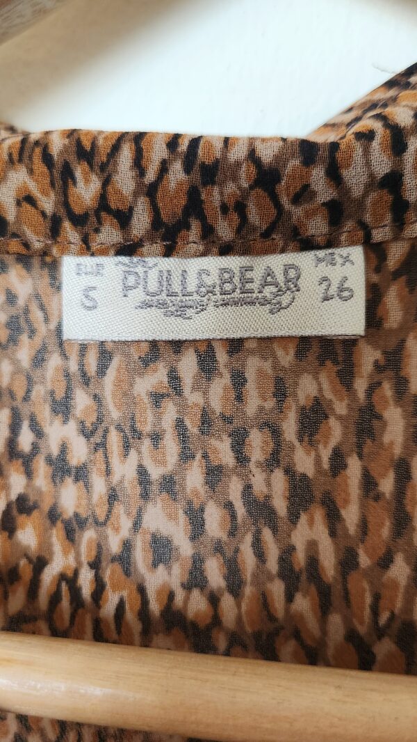 ⁦חולצה מכופתרת חולצה קצרה Pull&Bear⁩ – תמונה ⁦3⁩