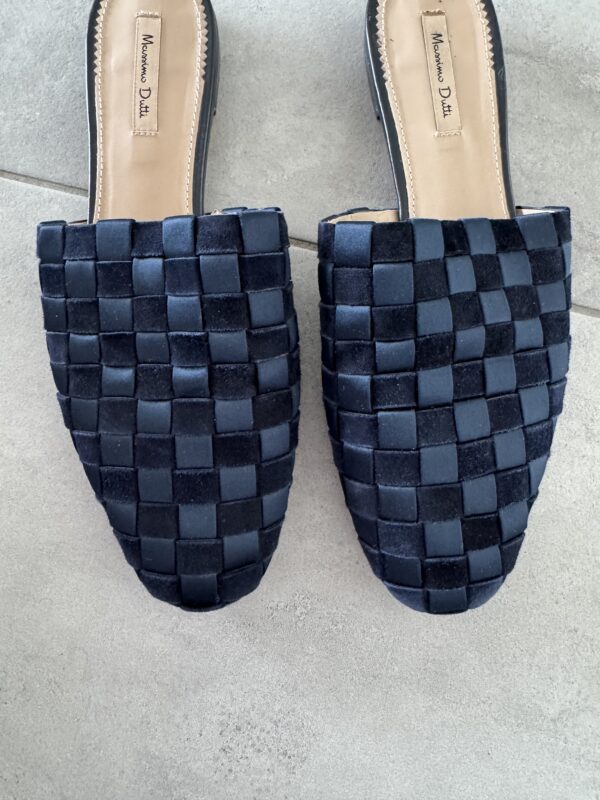 ⁦Blue wave mule Massimo dutti⁩ – תמונה ⁦2⁩