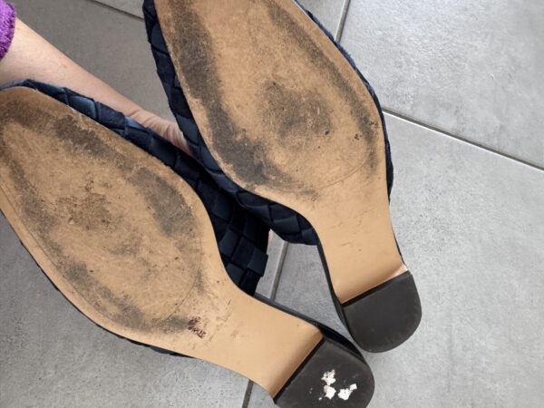 ⁦Blue wave mule Massimo dutti⁩ – תמונה ⁦4⁩
