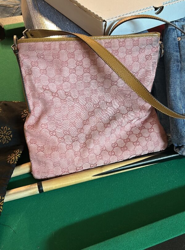 ⁦תיק צד Gucci Pink Crossbody Bag⁩ – תמונה ⁦6⁩
