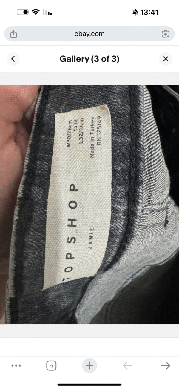 ⁦ג'ינס Topshop⁩ – תמונה ⁦2⁩