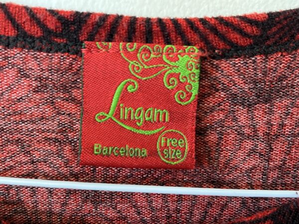 ⁦שמלת מיני Lingam Barcelona⁩ – תמונה ⁦2⁩