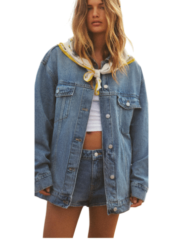 ז'קט ג'ינס Zara