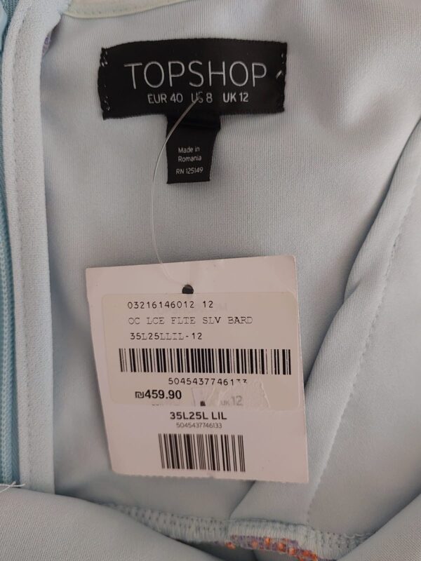 ⁦שמלת ערב מיני Topshop⁩ – תמונה ⁦2⁩
