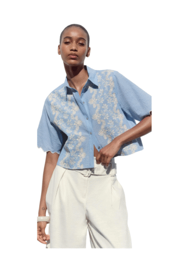 חולצה מכופתרת Zara