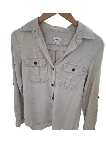חולצה מכופתרת Zara