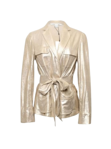 ז'קט עור Diane von Furstenberg