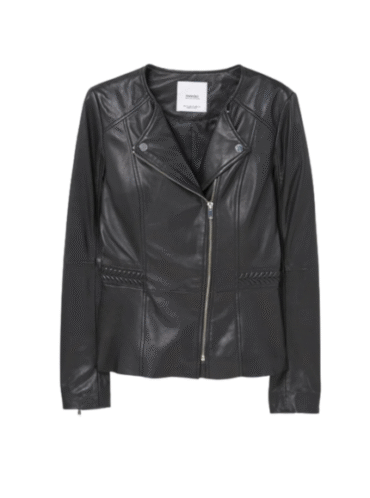 ז'קט עור Mango