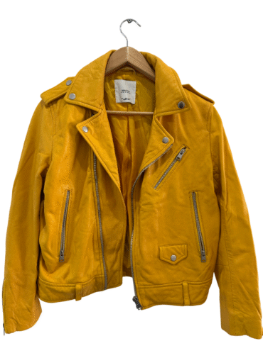 ז'קט עור Mango