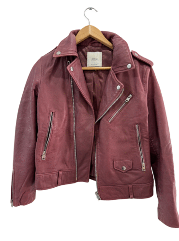 ז'קט עור Mango