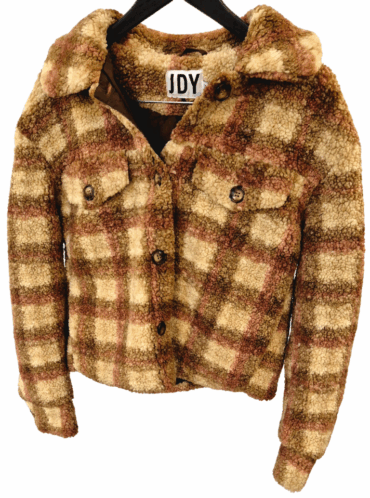 ז'קט טדי משובץ JDY