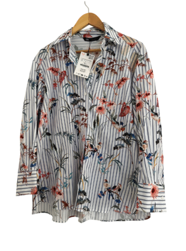 חולצה מכופתרת Zara