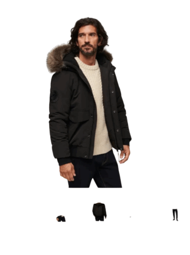 מעיל Superdry everest puffer jacket