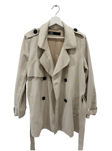 ז'קט מעיל טרנץ' ורוח Zara