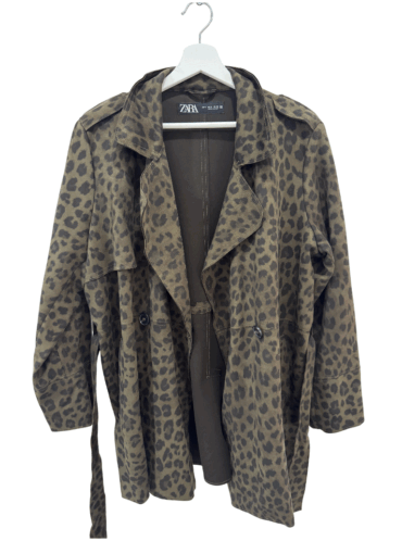 ז'קט מעיל טרנץ' ורוח Zara