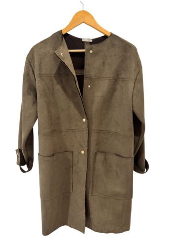 ז'קט מעיל טרנץ' ורוח Zara