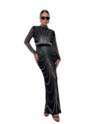 שמלת ערב 2 חלקים סיוון רוחם