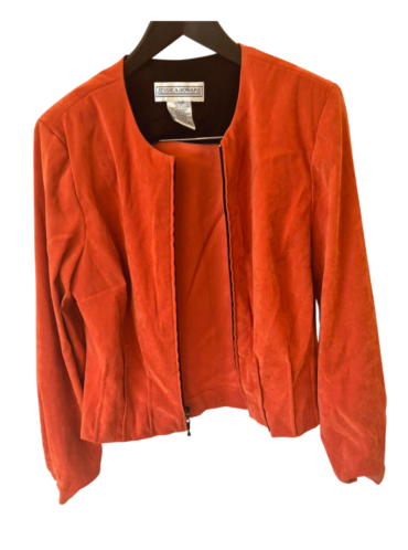 ז'קט דמוי זמש Jessica Howard