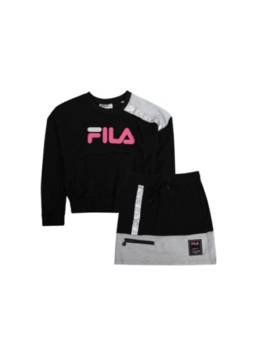Fila סט חצאית מיני וסווטשירט