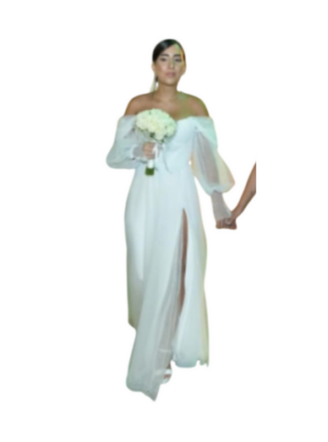 שמלת כלה מקסי עיצוב שלי