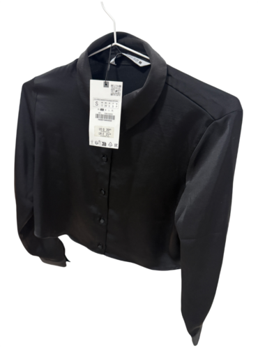 חולצה מכופתרת חולצת בטן Zara