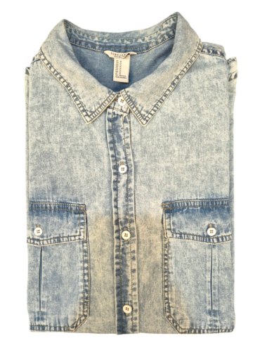 חולצת ג'ינס מכופתרת Forever 21