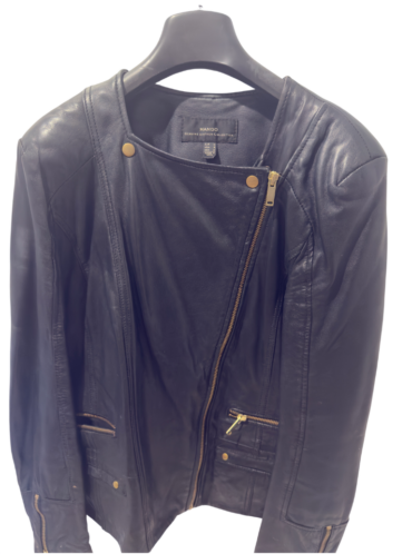 ז'קט עור Mango