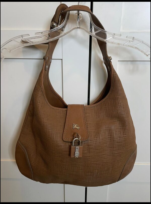 ⁦Burberry leather bag⁩ – תמונה ⁦4⁩