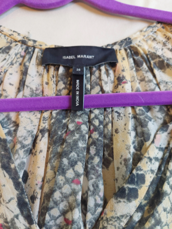 ⁦חולצת משי של Isabel Marant⁩ – תמונה ⁦4⁩